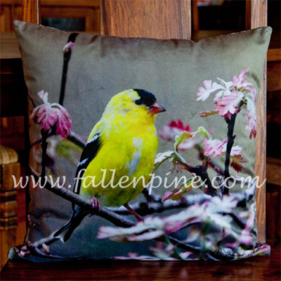 American Goldfinch Pillow