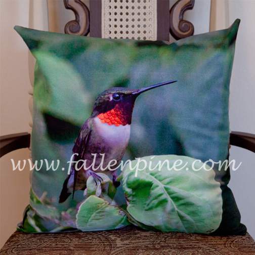 Hummingbird Pillows