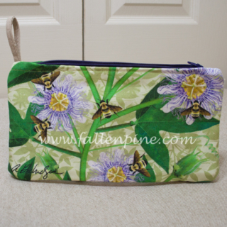 Bumbleebee and Passion Flower Bag