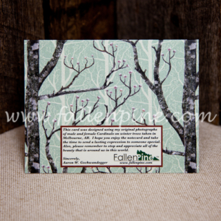 Back Side of Notecard