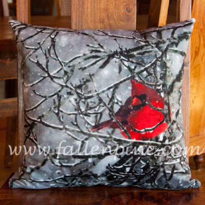 Cardinal Winter Storm 1 Pillow