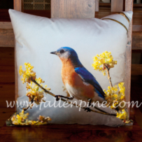 Bluebird on Sassfas 2 Pillow