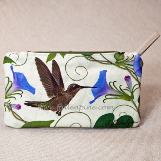 Hummingbird Morning Glory Bag