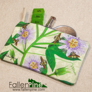 Bag in Use Bumblebees & Passionflowers Bag