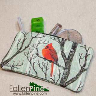 Bag in use Cardinal Winter Pair Bag