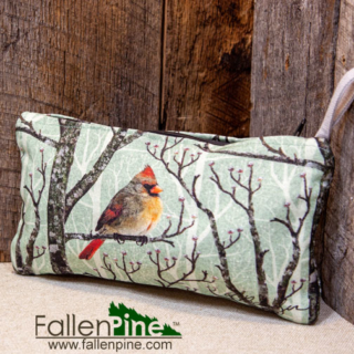 Reverse side of bag Cardinal Winter Pair Bag
