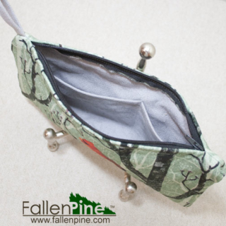 Inside of bag Cardinal Winter Pair Bag