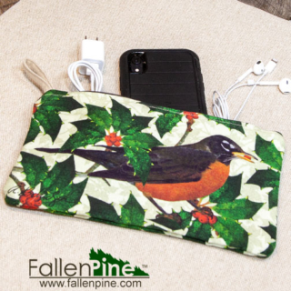 Bag in use Robins and Holly Bag