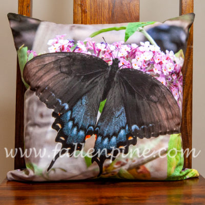 Female Tiger Swallowtail Pillow