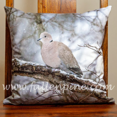 Winter Dove Pillow