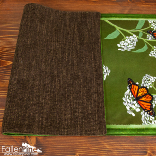 TR19-5 monarch butterfly fabric runner