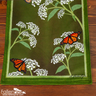 TR19B-2 monarch butterfly fabric panel