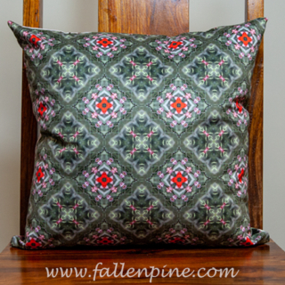 cardinal spring pillow